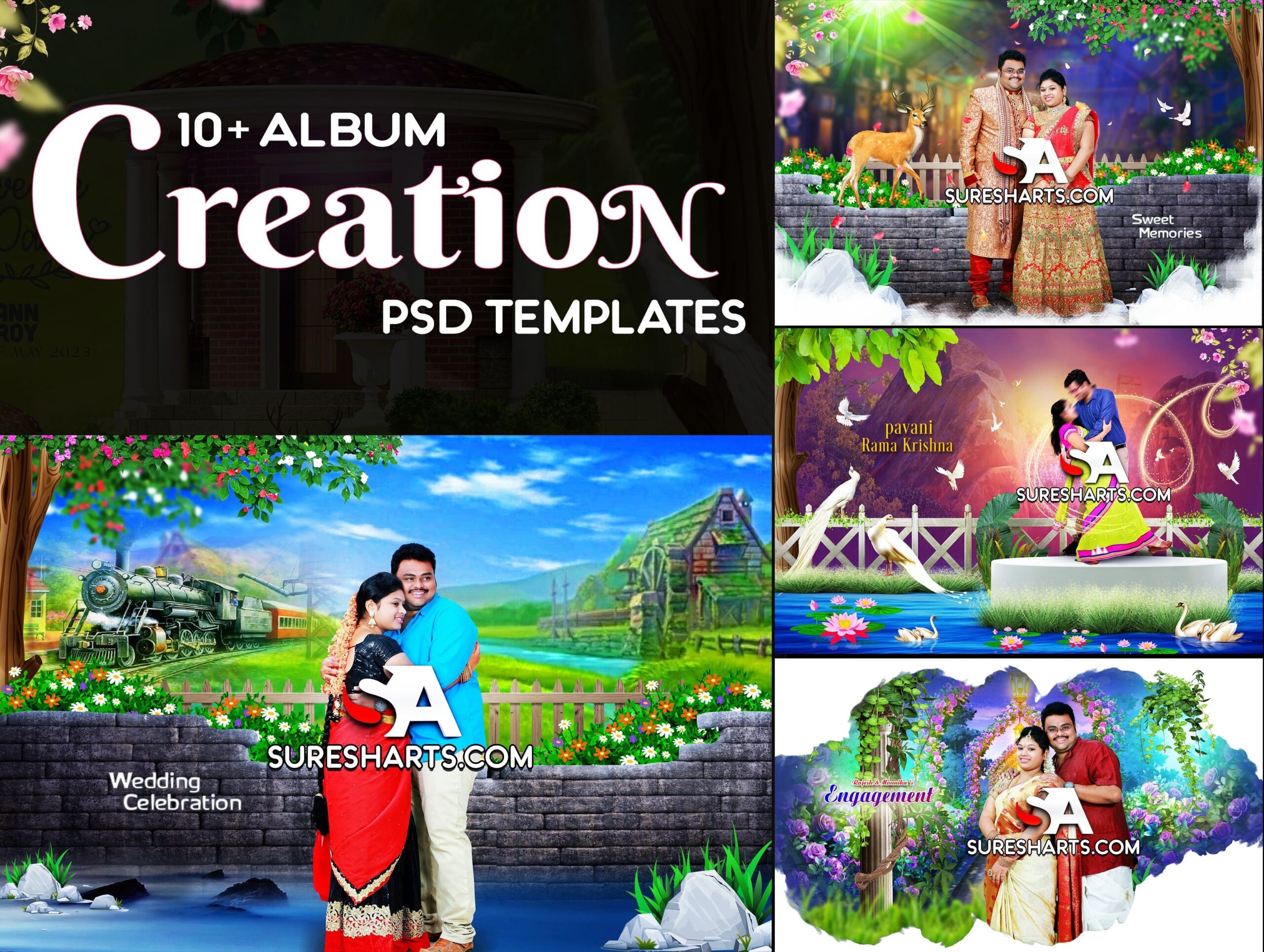 10+ Latest Creation Album PSD Designs