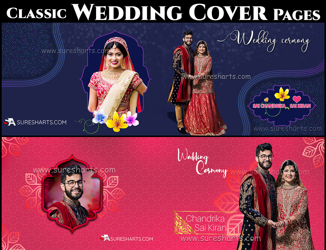 Classic Wedding Cover Pages – Free Download